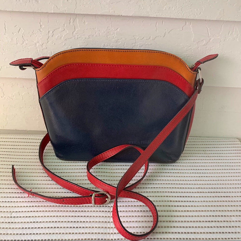 Vera Pelle Made in Italy Authentic Leather Purse